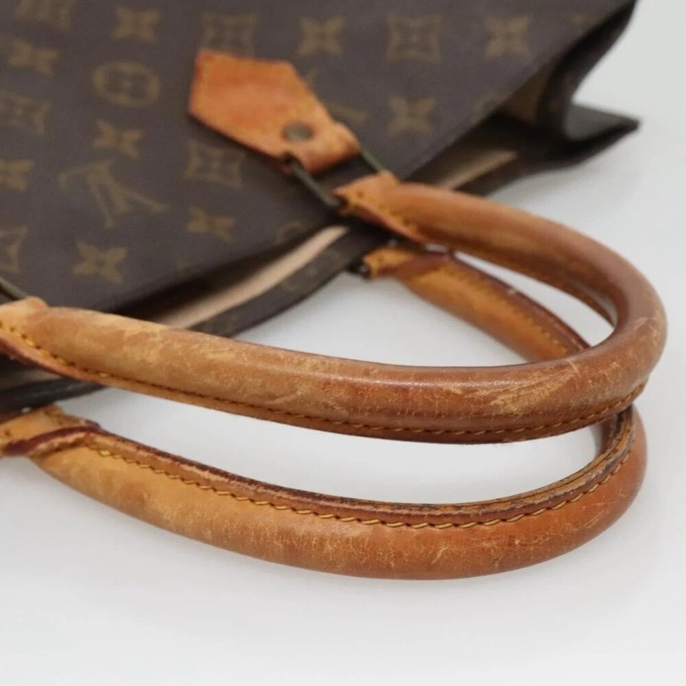 LOUIS VUITTON Monogram Sac Plat Hand Bag M51140 LV Auth 140437 - Picture 8 of 16